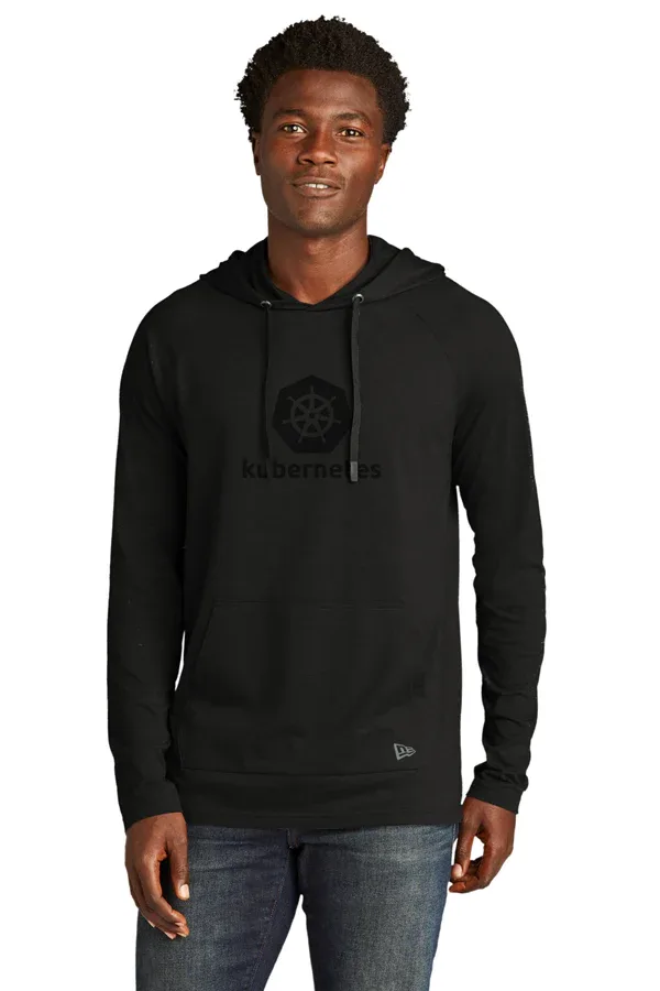Kubernetes Tone-On-Tone New Era Tri-Blend Hoodie from the Kubernetes Merch Museum