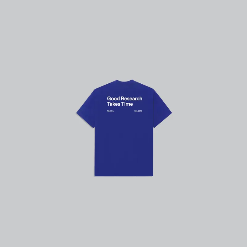 Smile Tee (Blue) from the OpenAI Merch Museum