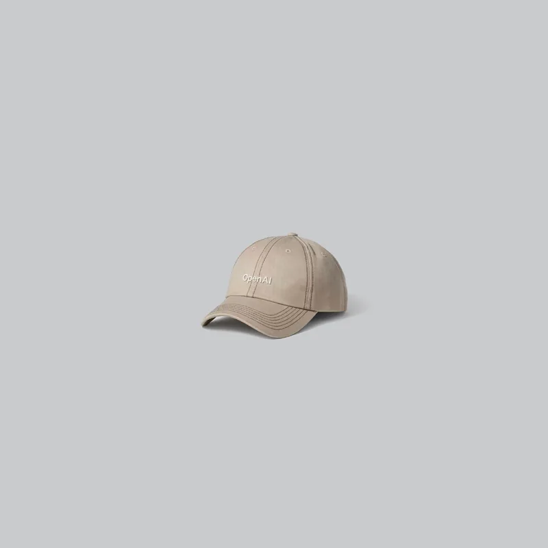 Wordmark Cap from the OpenAI Merch Museum