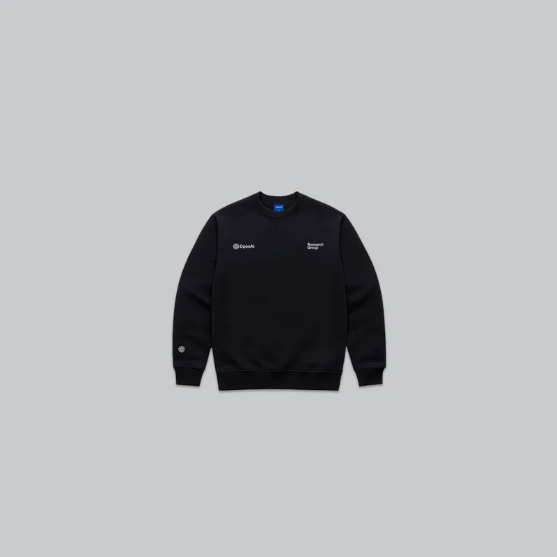 Research Group Crew Neck from the OpenAI Merch Museum