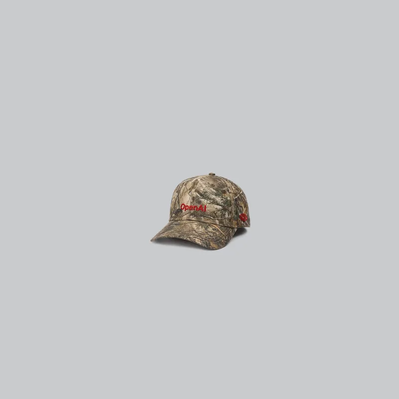 OAI Camo Cap from the OpenAI Merch Museum