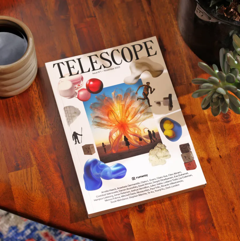 Telescope Magazine No. 1 from the Runway Merch Museum