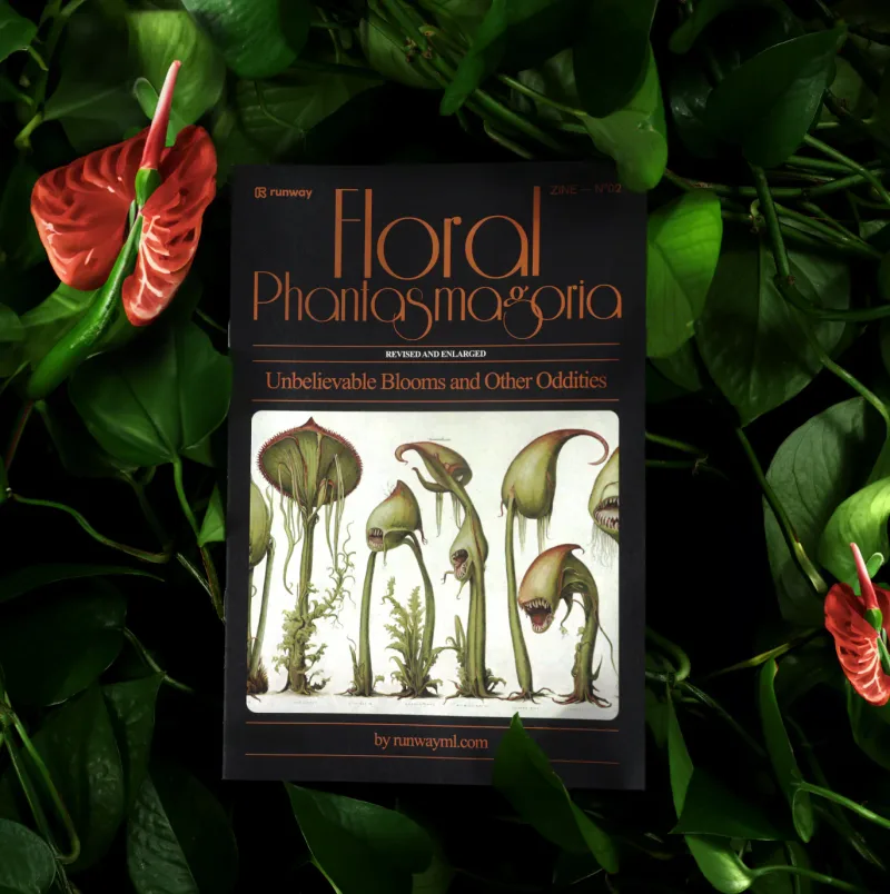 Floral Phantasmagoria from the Runway Merch Museum